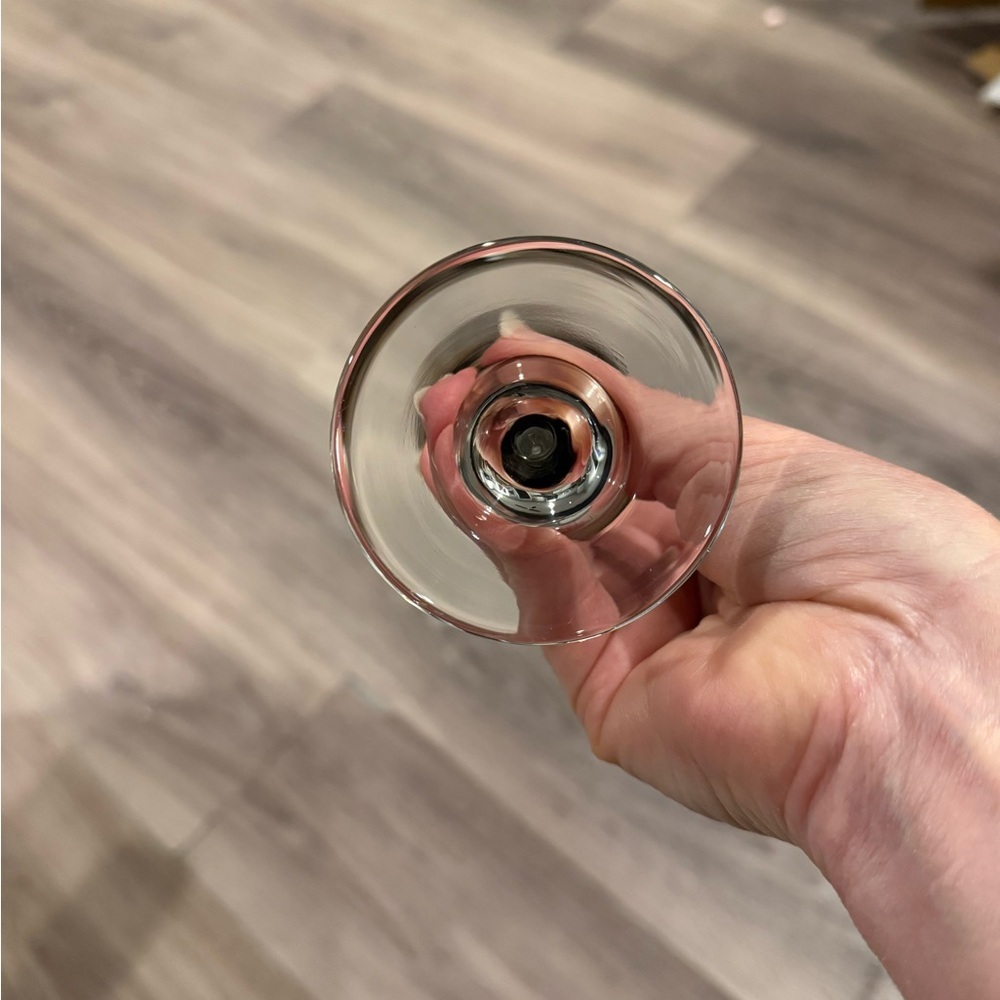 Elegant Silver Champagne Flutes Set - Picture 5 of 5